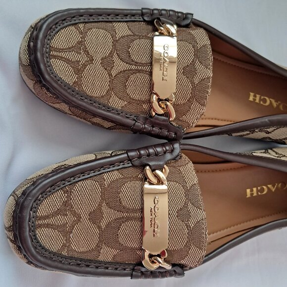 Coach Jacquard Signature Loafer . Brand New - Picture 2 of 11